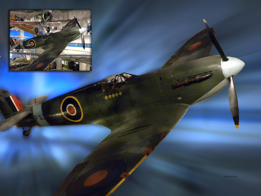 Before and After Sample Art 42 British WW II Fighter Plane Photograph by Thomas Woolworth