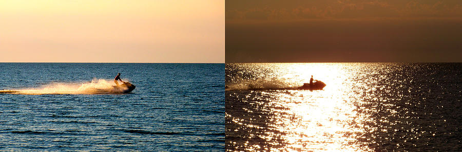 Summer Photograph - Before and After Sunset by Micheal Marciante