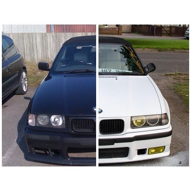 E36 Photograph - Before And After

#e36 #328i #m3 #bbs by Mike Smith