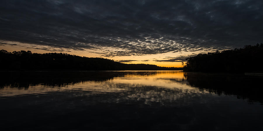 Before Sunrise At The Lake Photograph