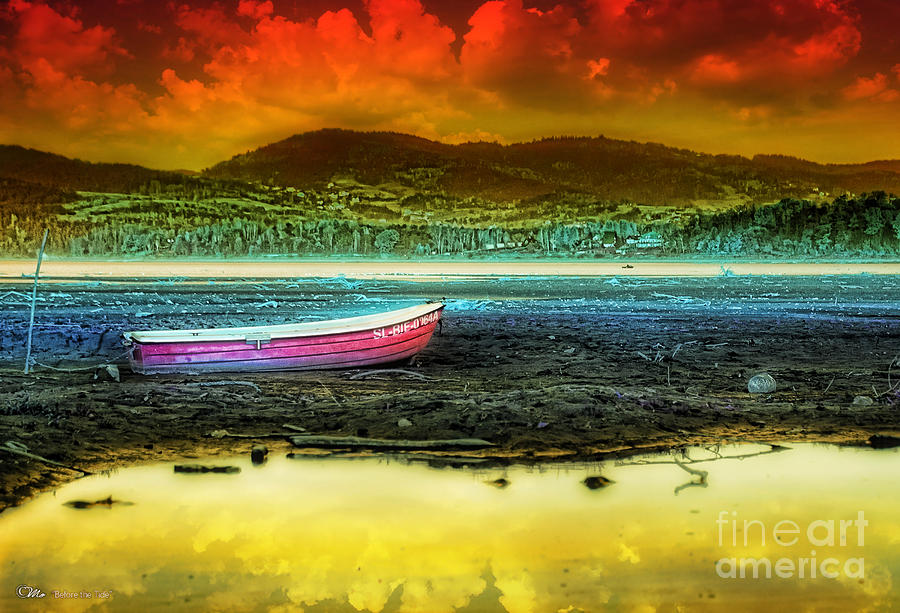 Boat Photograph - Before the Tide by Mo T
