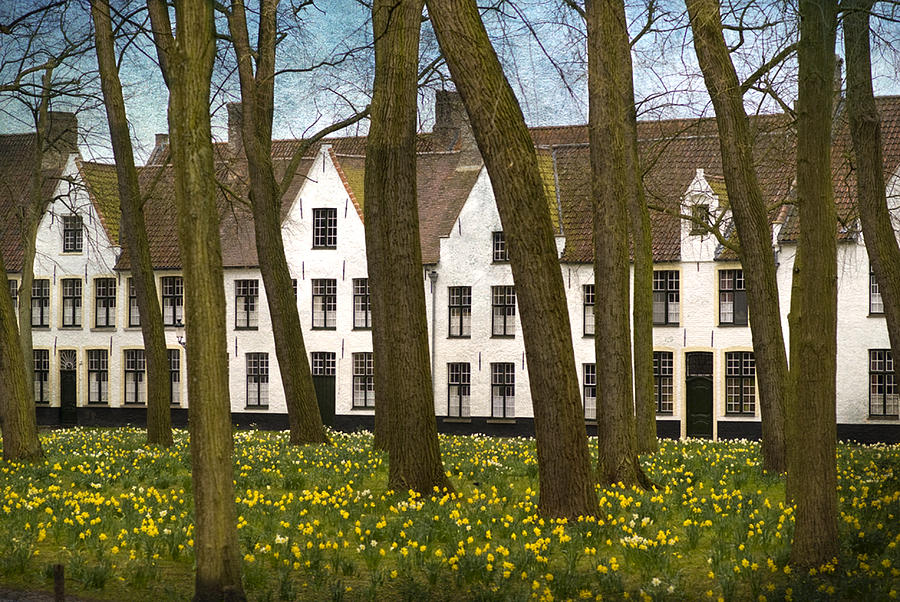 Architecture Photograph - Beguinage of Bruges by Juli Scalzi