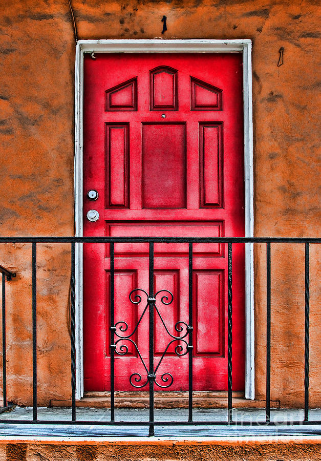 Behind Door Number 1 By Diana Sainz Photograph by Diana Raquel Sainz