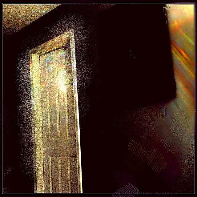 Painterly Photograph - Behind The Door by Paul Cutright