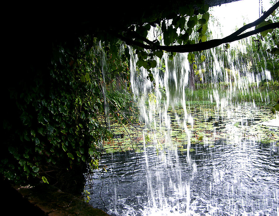 Waterfall Behind The Falls Photograph by Linda Cox