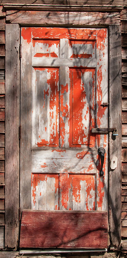 Behind the Red Door Photograph by Guy Whiteley