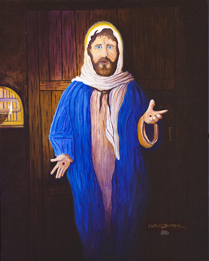 Behold my Hands Painting by David Snyder - Fine Art America