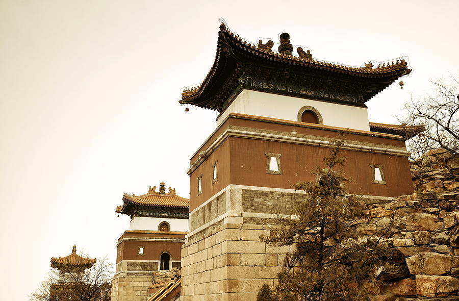 Beijing Ancient architecture Photograph by Songquan Deng