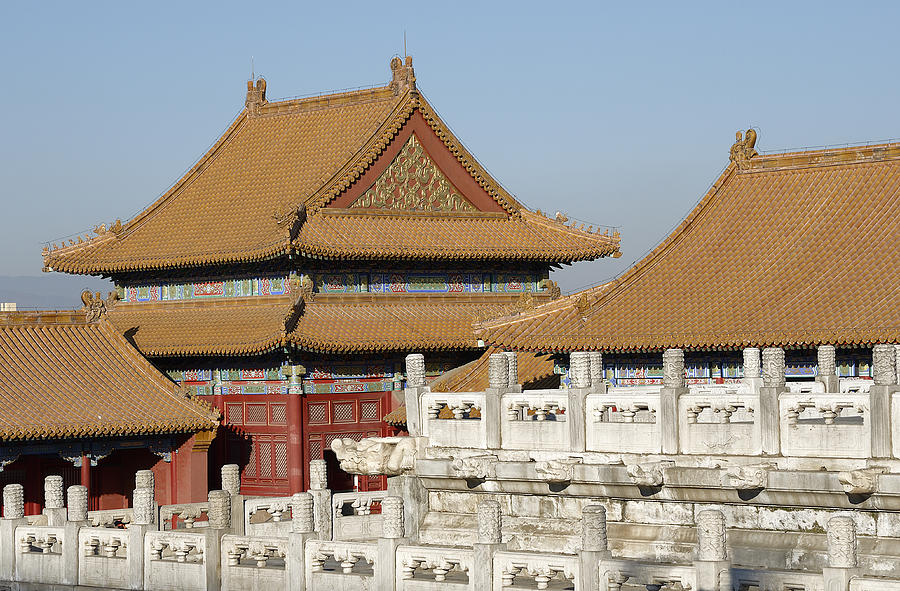 Beijing China - The Forbidden City Photograph by Brendan Reals