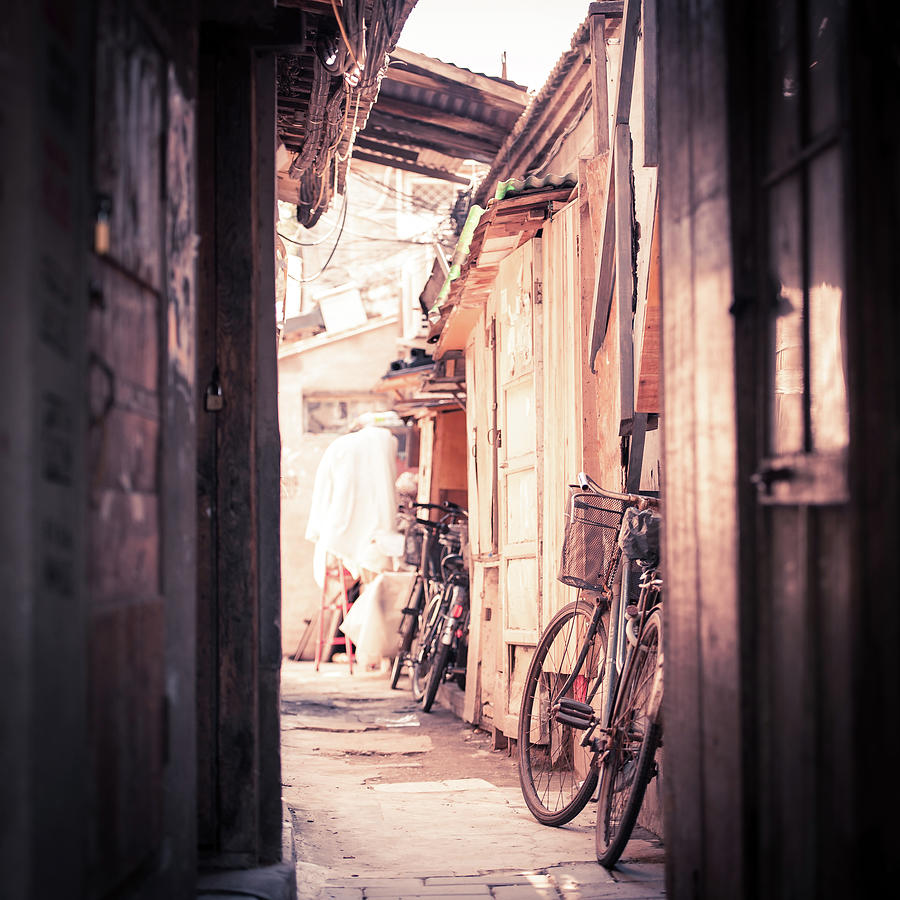 Architecture Photograph - Beijing Hu Tong Alleys by Capturing A Second In Life, Copyright Leonardo Correa Luna