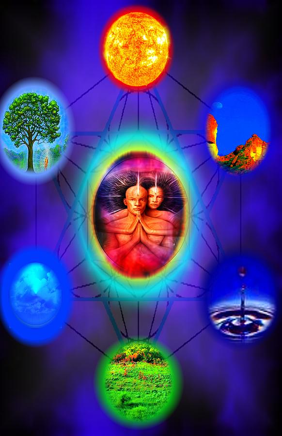 Life Force Connection Digital Art by Debra MChelle