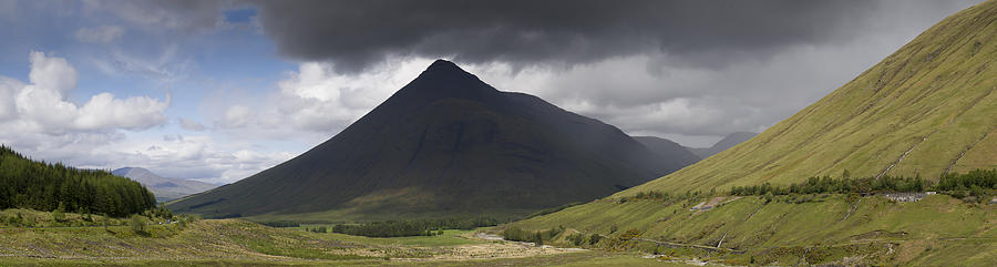 Beinn Dorain panorama Photograph by Gary Eason
