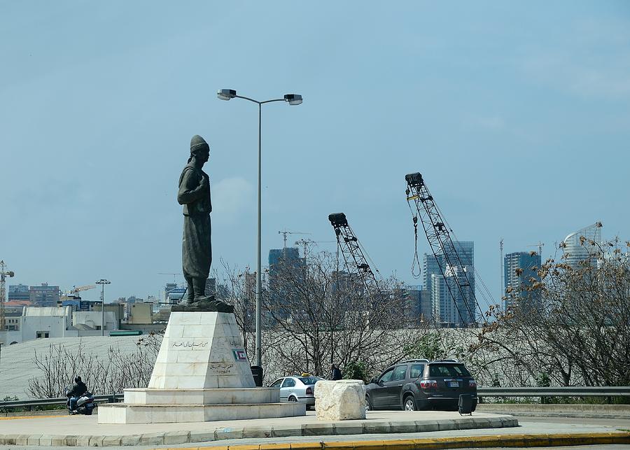 Beirut Emigrant Monument Photograph by Steven Richman
