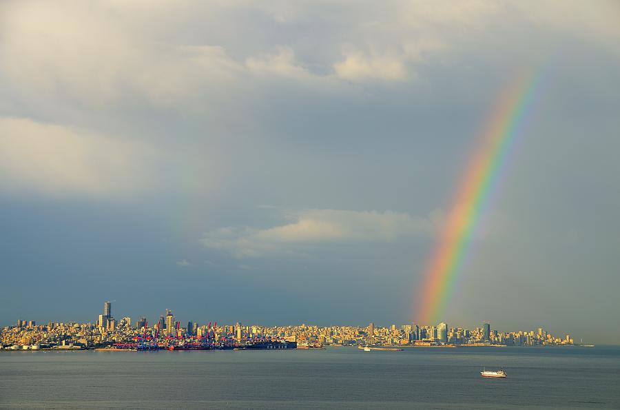 Beirut Rainbow 2 Photograph by Steven Richman