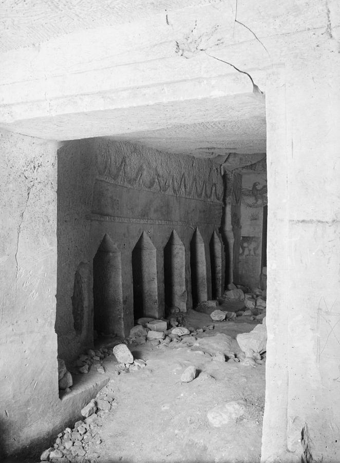Beit Jibrin Tombs Photograph by Granger