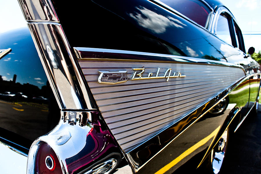 Chevy Bel Air Photograph - Bel Air Reflections by Joann Copeland-Paul