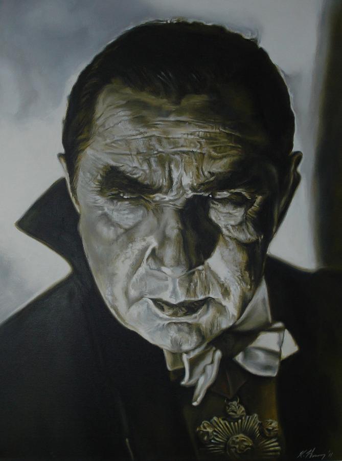 Bela Lugosi is Dracula Painting by Kieran Hassey - Pixels