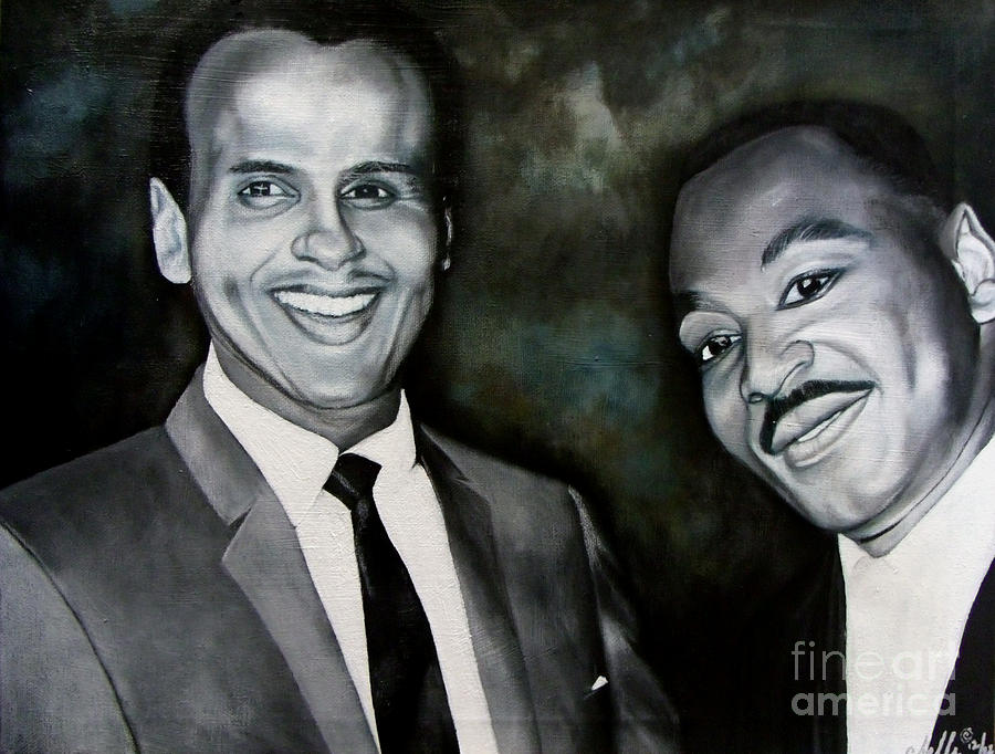 Belafonte and King Painting by Michelle Brantley