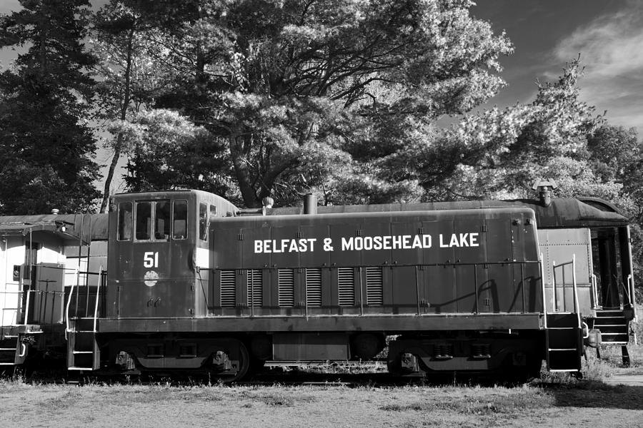 BELFAST and MOOSEHEAD LAKE RAILROAD Maine IMG 6152 Photograph by Greg Kluempers