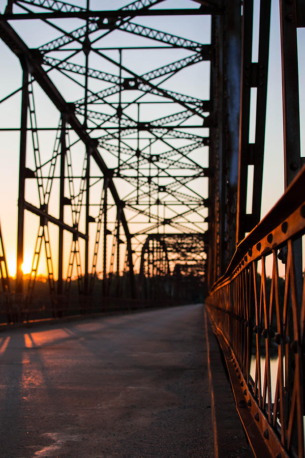 Belford Bridge at Sunset Photograph by Hillis Creative