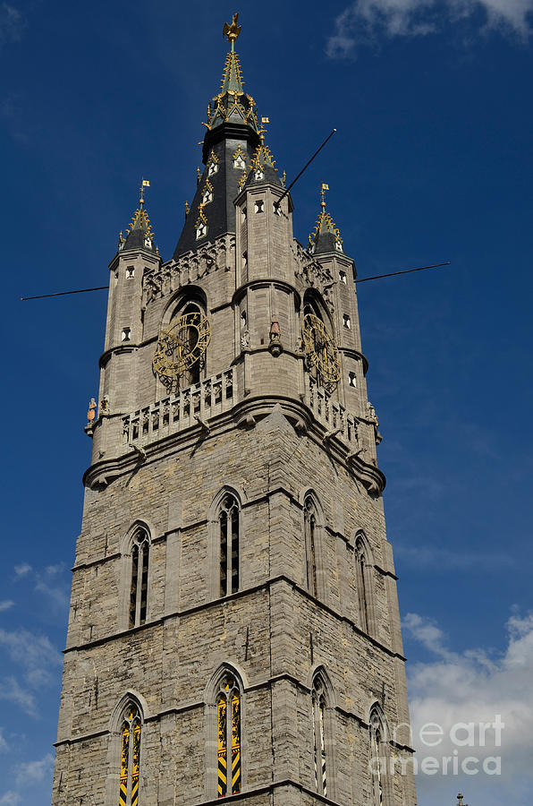 Belfry Of Ghent Photograph by Fritz J. Hiersche