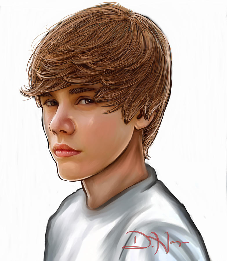 Justin Bieber Digital Art - Beliebers by Donell Hagan