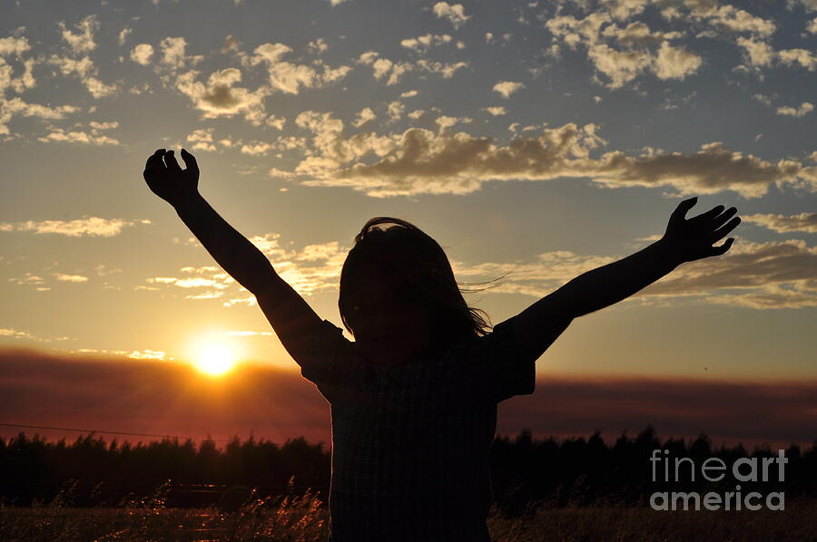Daughter Photograph - Believe In You Sunlit Oracle Card by Coralie Plozza Daughter Photograph - Believe In You Sunlit Oracle Card by Coralie Plozza