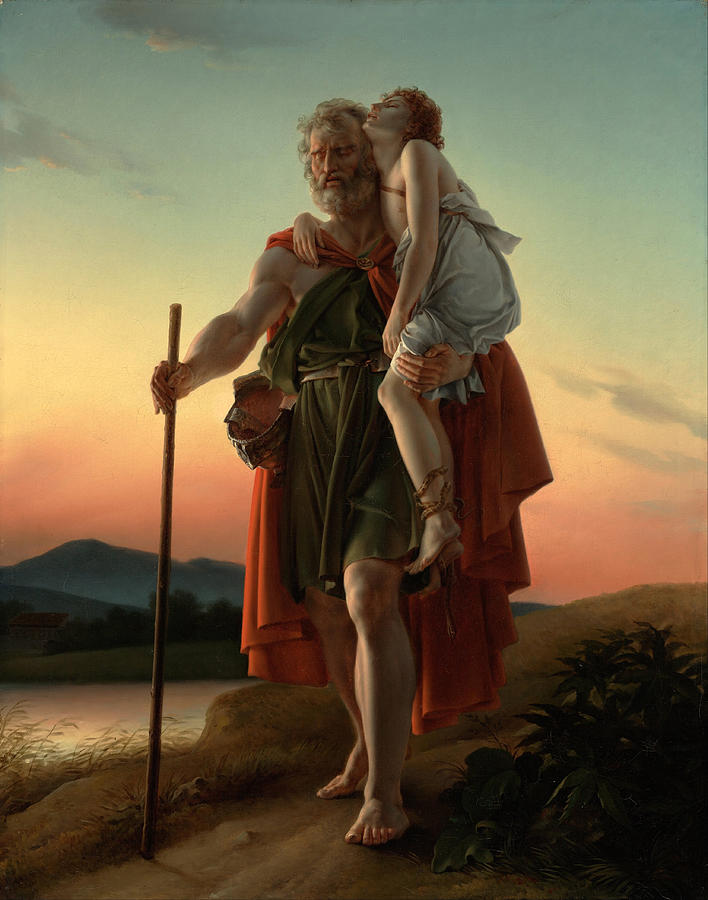 Francois Gerard Painting - Belisarius by Francois Gerard