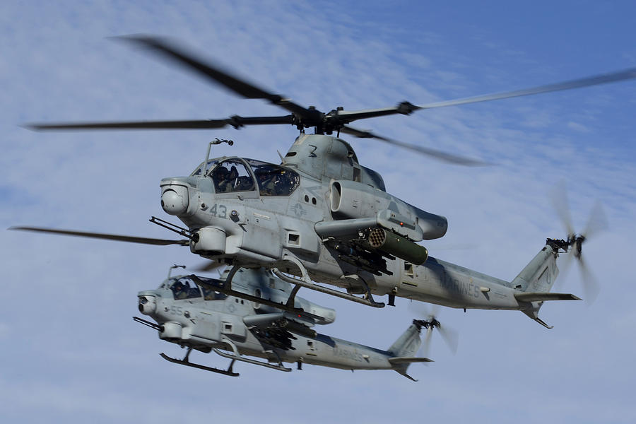 Bell-Boeing AH-1Z Viper NAF el Centro February 19 2015 Photograph by Brian Lockett