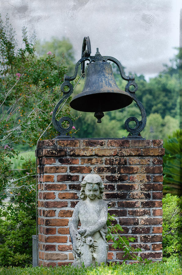 Bell Brick And Statue Photograph