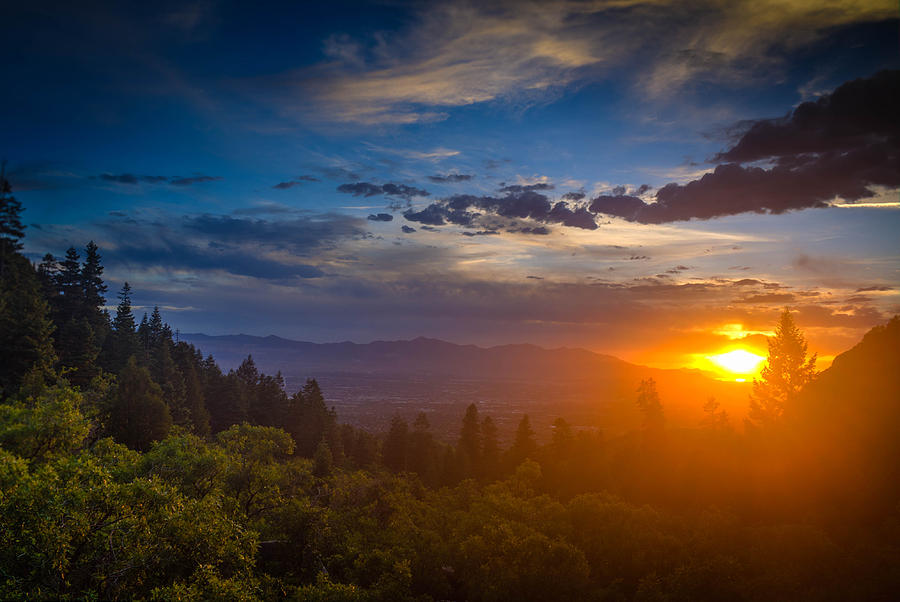 Bell Canyon Sunset 1 Photograph by Sean Camp - Fine Art America