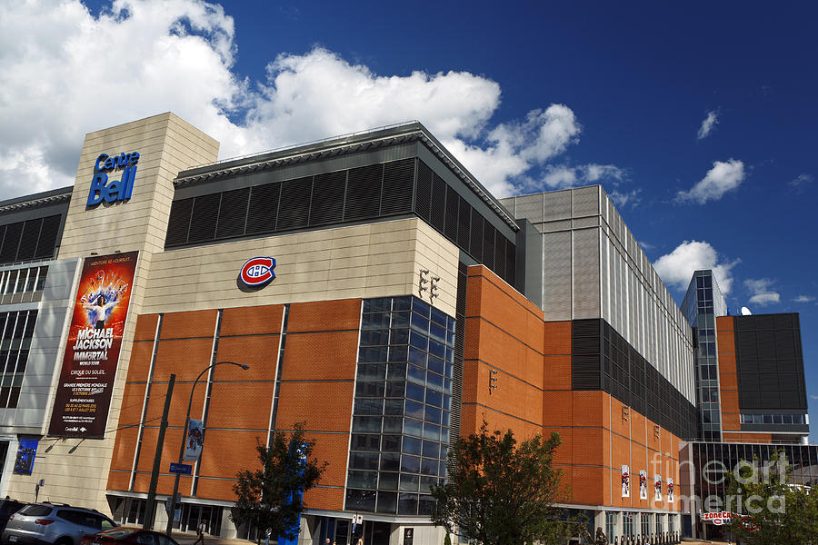 Hockey Photograph - Bell Center home of the Montreal Canadiens by Jason O Watson