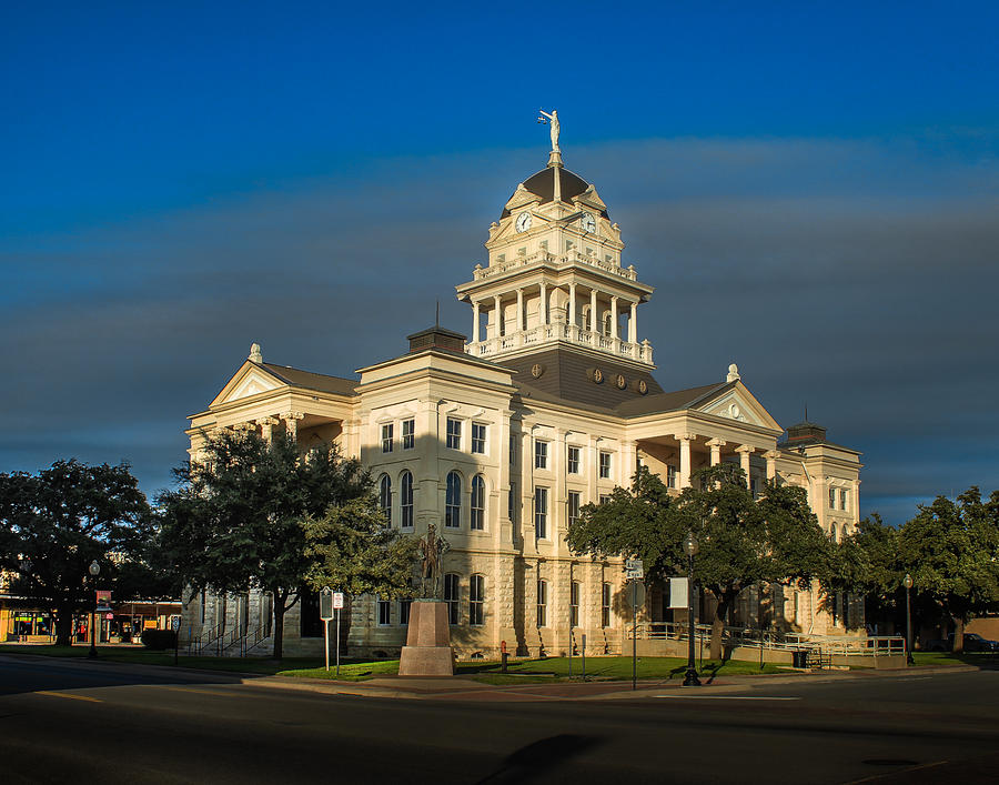 Bell County Courthouse Photograph by Jim Painter