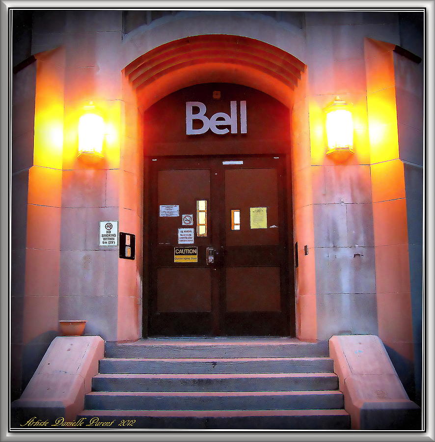 Bell Front Door Photograph by Danielle Parent
