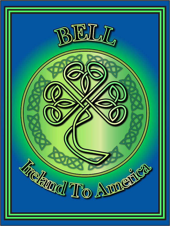 Bell Ireland to America Digital Art by Ireland Calling