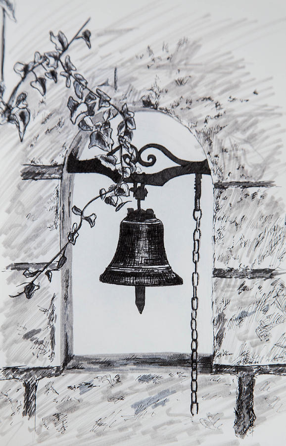 Bell - sketchbook Drawing by Lindsey Weimer