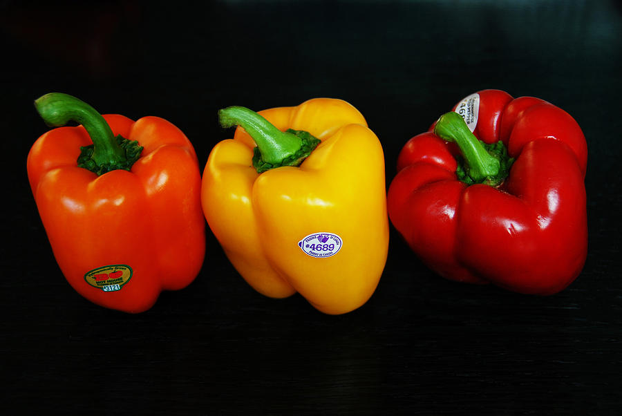 Bell peppers  Photograph by Dragan Kudjerski