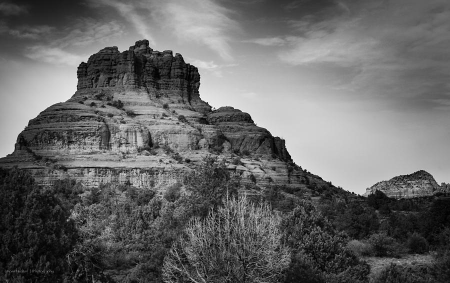 Bell Rock Shadows Photograph by Ross Henton