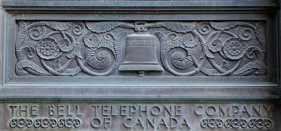 Bell Telephone Art Deco Photograph by Andrew Fare