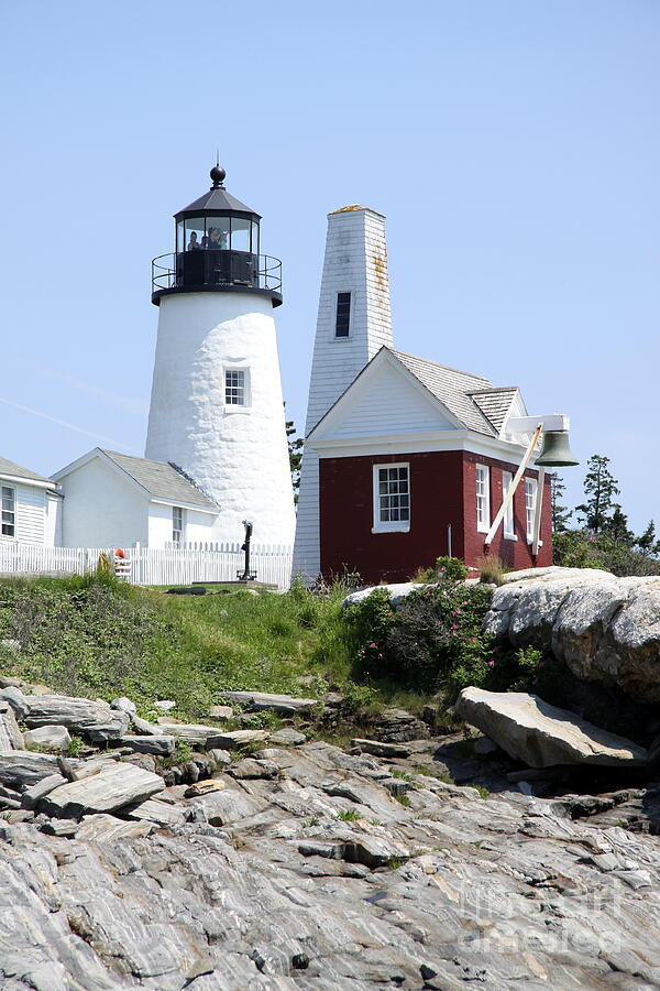 Bell Tower And Pemaquid Light Photograph by Christiane Schulze Art And ...