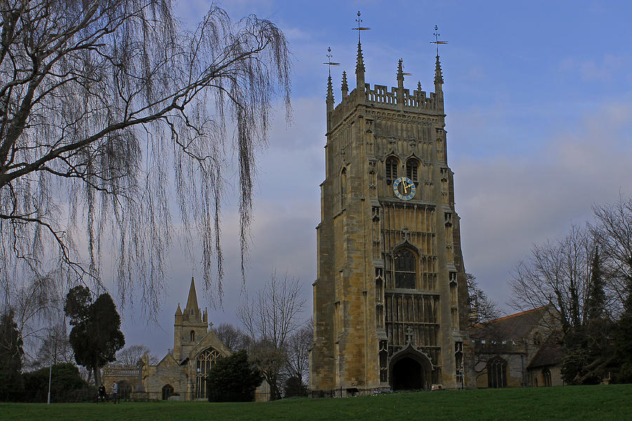 Bell Tower and St Lawrence Church Photograph by Tony Murtagh