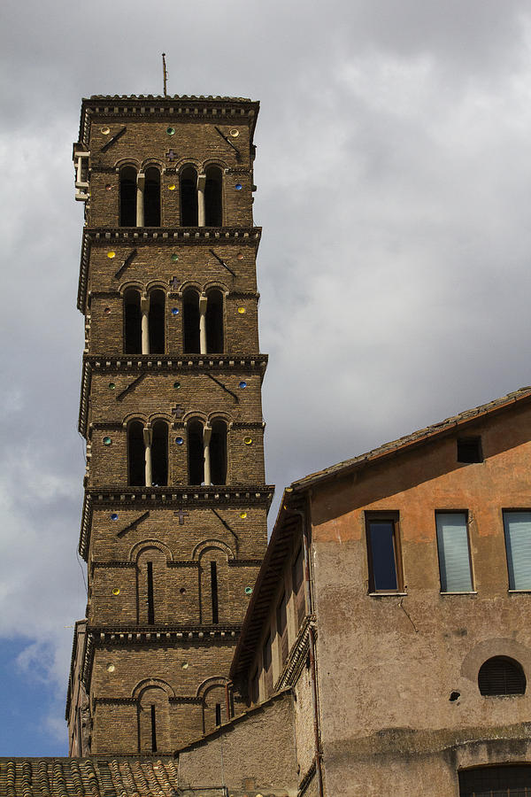 Bell Tower in Rome Photograph by Clayton Jeremy Kucera - Fine Art America