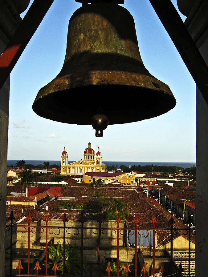 Bell Tower View Granada Nicaragua Photograph by Kurt Van Wagner