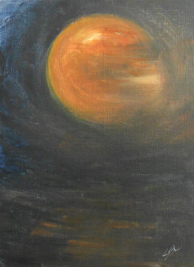 Bella Luna 2 Painting by Jane See