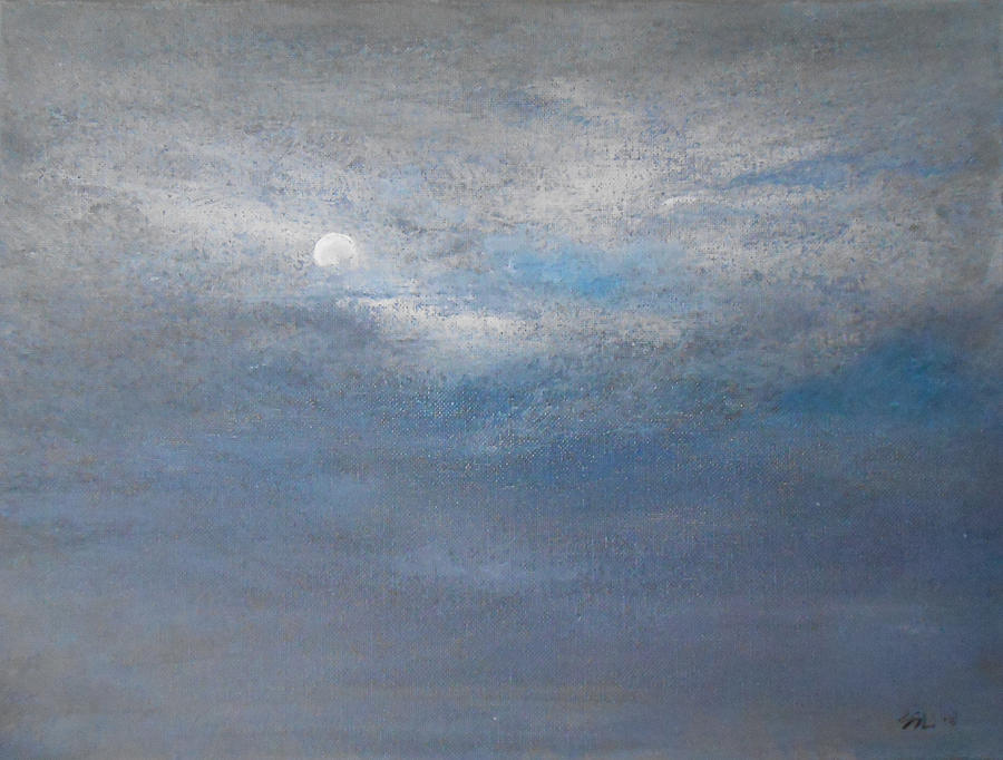 Bella Luna Painting by Jane See