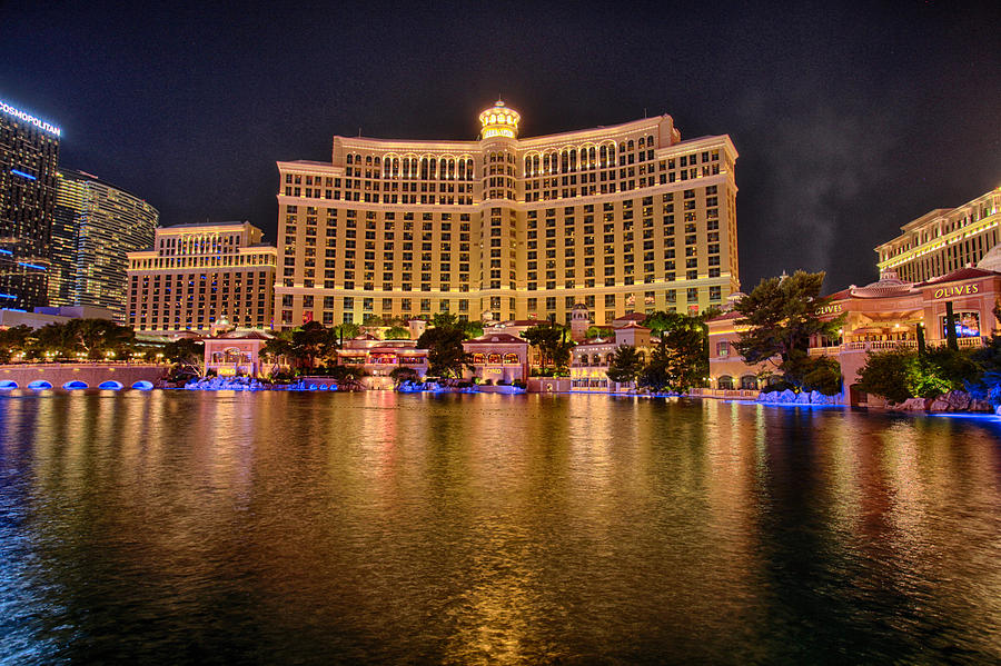 Bellagio at Night Photograph by Gary Ezell | Fine Art America