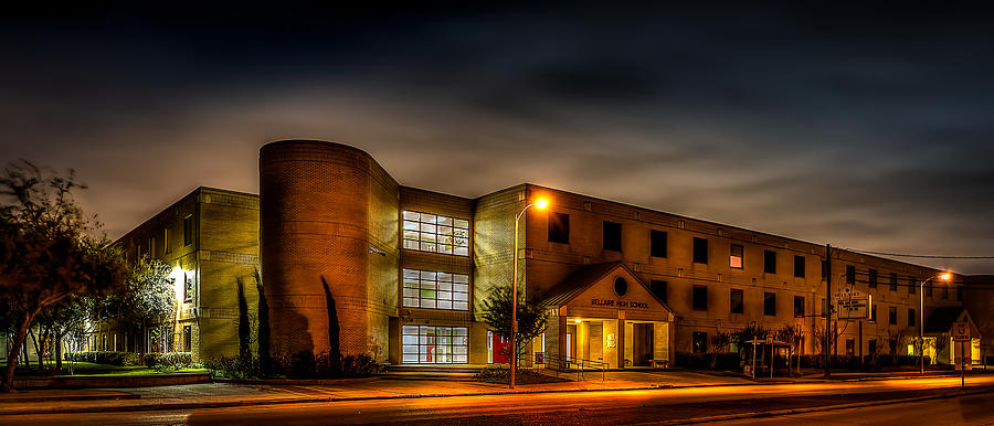 Cardinal Photograph - Bellaire High School by David Morefield