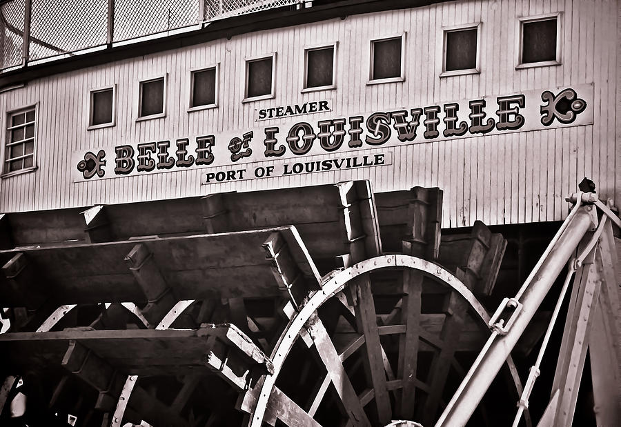 Transportation Photograph - Belle of Louisville by Greg Jackson