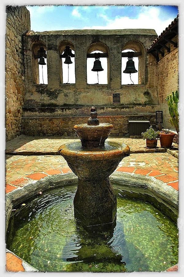 Bells and water fountain 2 Photograph by Lucas Lee | Fine Art America