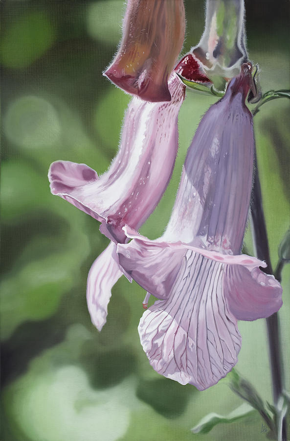 Flower Painting - Bells by Kevin Aita